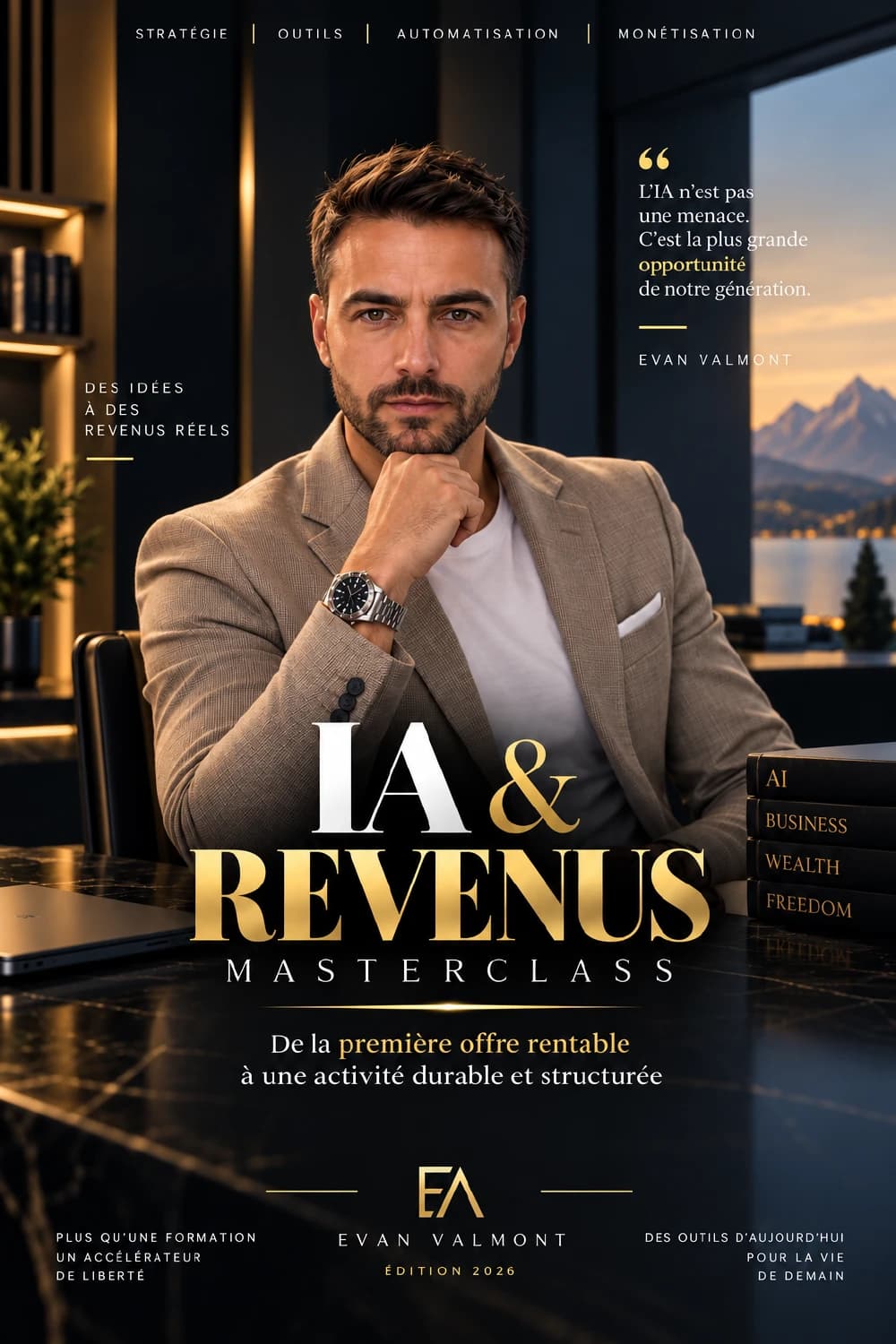 Couverture : IA & Revenus Masterclass