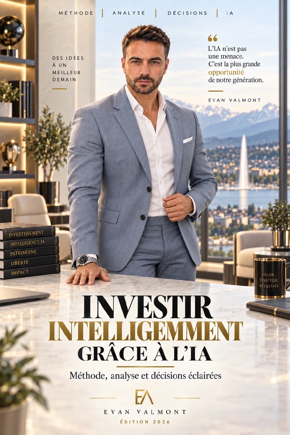 Couverture : Investir intelligemment grâce à l’IA